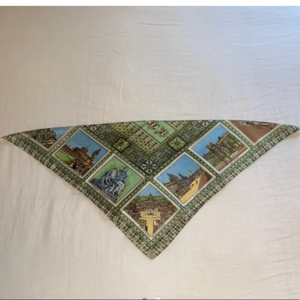 Vintage Roma Silky Scarf